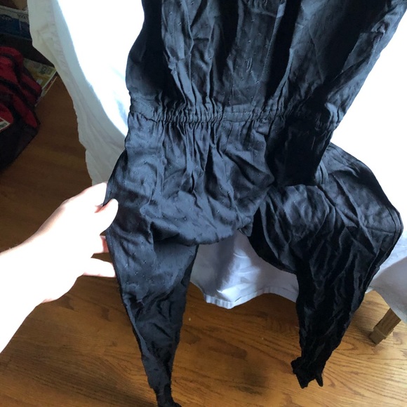 Black jumpsuit romper - Picture 3 of 6